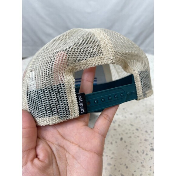 Cotopaxi Green Teal Hat On the Horizon Trucker Hiking Mesh Gorpcore Adjustable - Picture 5 of 9